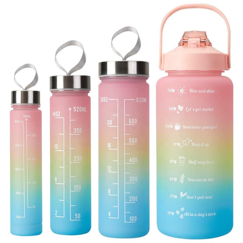 🥤NUEVO TERMO MOTIVACIONAL - PACK X3 CON STIKERS🧊+   1 TERMO GRATIS 300ml