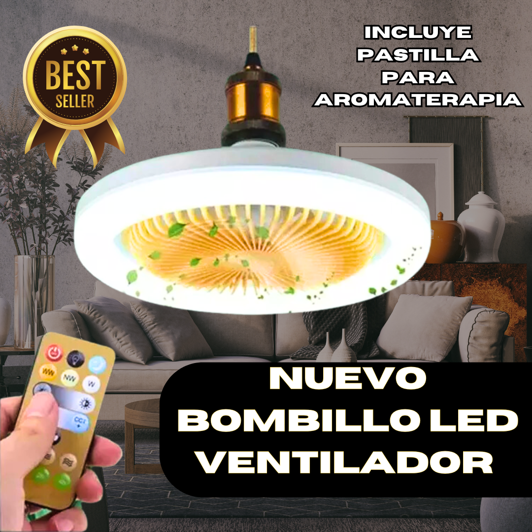 NUEVO BOMBILLO LED VENTILADOR 🌬️